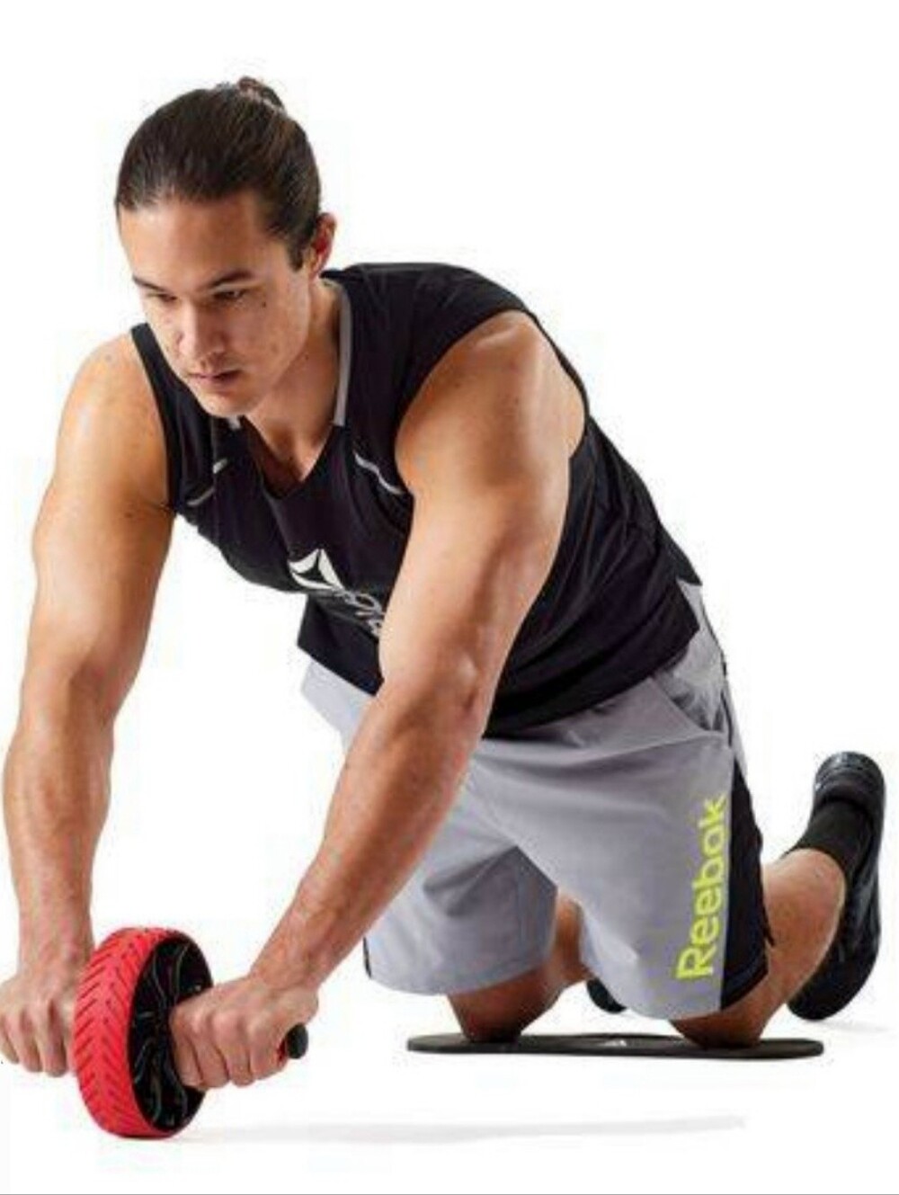 Reebok Ultra-Grip Ab Wheel & Knee Pad Unisex